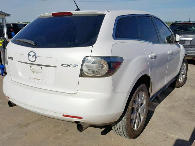 JM3ER293370157530 - 2007 MAZDA CX-7 WHITE photo 4