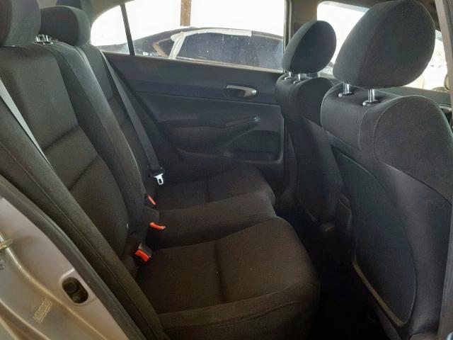 19XFA1F68AE033040 - 2010 HONDA CIVIC LX-S Արծաթագույն լուսանկար 6