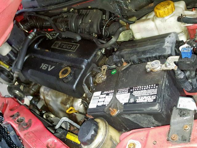 KL1TD66658B108508 - 2008 CHEVROLET AVEO BASE Qırmızı foto 7