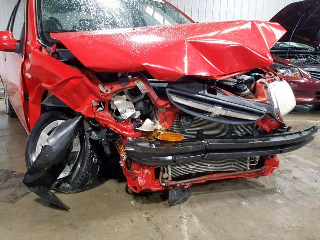 KL1TD66658B108508 - 2008 CHEVROLET AVEO BASE Qırmızı foto 9