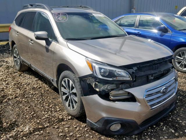 4S4BSENC5G3342955 - 2016 SUBARU OUTBACK 3. BROWN photo 1