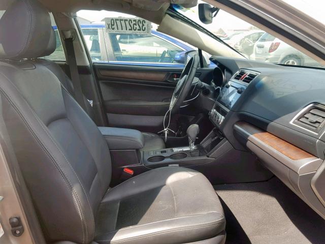 4S4BSENC5G3342955 - 2016 SUBARU OUTBACK 3. BROWN photo 5