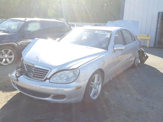 WDBNG70J93A318425 - 2003 MERCEDES-BENZ S 430 SILVER photo 2