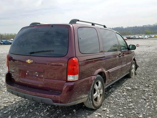 1GNDV33177D211554 - 2007 CHEVROLET UPLANDER L 紫色 照片 4