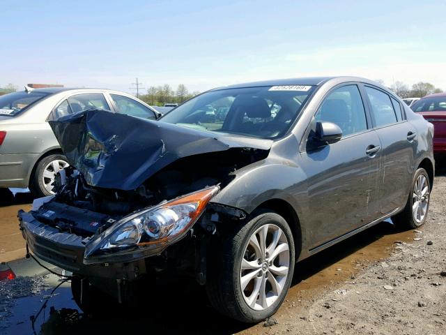 JM1BL1S50A1251644 - 2010 MAZDA 3 S GRAY photo 2