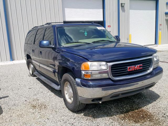 1GKEC16Z36J154086 - 2006 GMC YUKON XL C BLUE photo 1