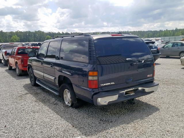 1GKEC16Z36J154086 - 2006 GMC YUKON XL C BLUE photo 3