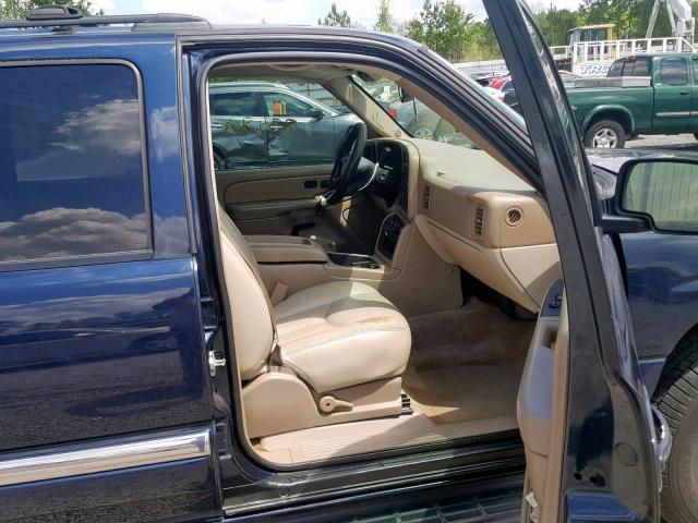 1GKEC16Z36J154086 - 2006 GMC YUKON XL C BLUE photo 5