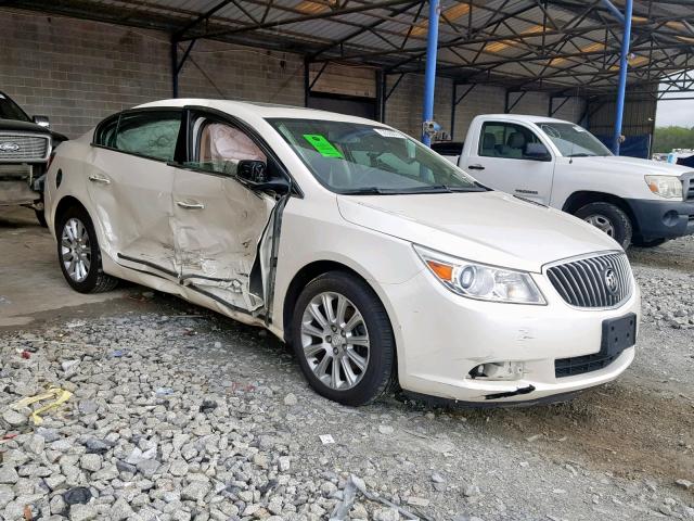 1G4GC5E35DF164901 - 2013 BUICK LACROSSE WHITE photo 1