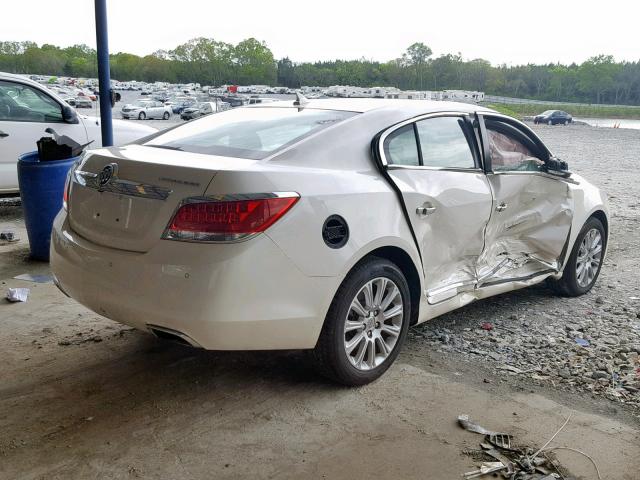 1G4GC5E35DF164901 - 2013 BUICK LACROSSE WHITE photo 4