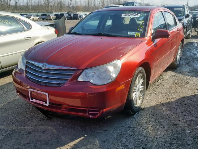 1C3LC56K37N662585 - 2007 CHRYSLER SEBRING TO RED photo 2