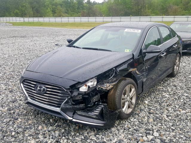 5NPE34AF9JH619840 - 2018 HYUNDAI SONATA SPO GRAY photo 2