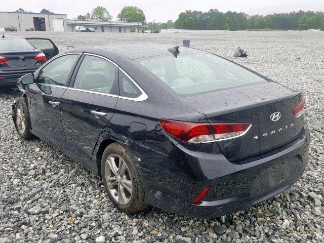 5NPE34AF9JH619840 - 2018 HYUNDAI SONATA SPO GRAY photo 3