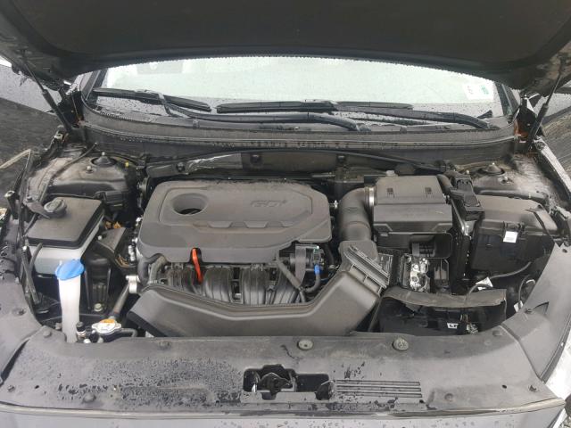 5NPE34AF9JH619840 - 2018 HYUNDAI SONATA SPO GRAY photo 7