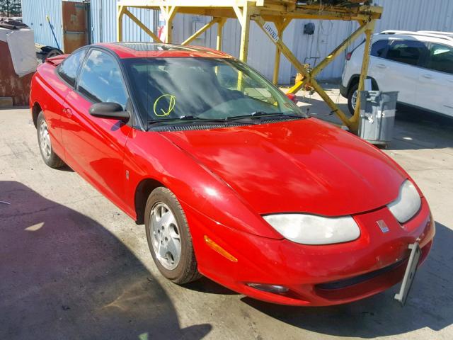 1G8ZY12792Z252967 - 2002 SATURN SC2 RED photo 1