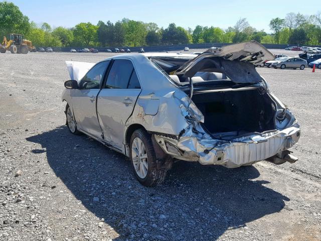 4T1BD1FK7CU028222 - 2012 TOYOTA CAMRY HYBR SILVER photo 3