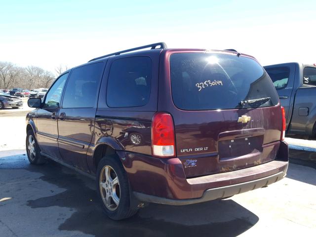 1GNDV33118D181176 - 2008 CHEVROLET UPLANDER L MAROON photo 3