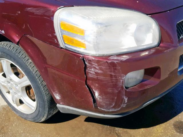 1GNDV33118D181176 - 2008 CHEVROLET UPLANDER L 栗色 照片 9