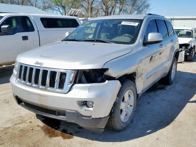 1J4RS4GG8BC505968 - 2011 JEEP GRAND CHER SILVER photo 2