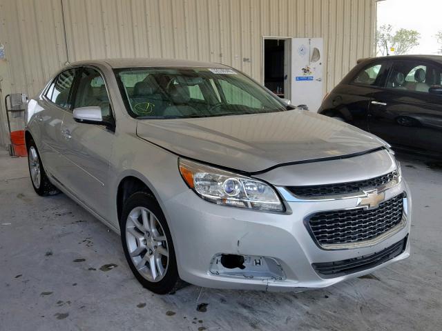 1G11C5SL4FU125609 - 2015 CHEVROLET MALIBU 1LT SILVER photo 1