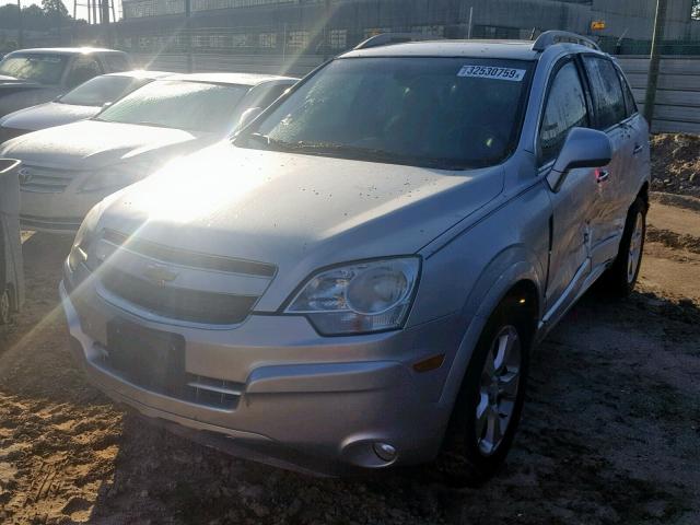 3GNAL4EK1DS617829 - 2013 CHEVROLET CAPTIVA LT SILVER photo 2