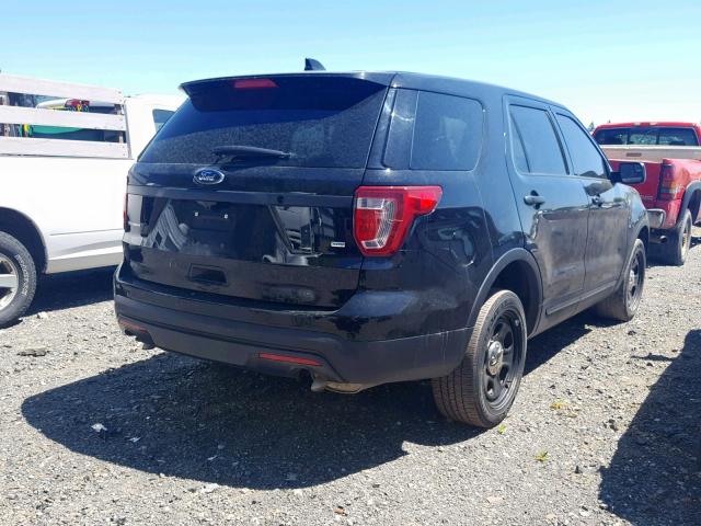 1FM5K8AR8HGA89374 - 2017 FORD EXPLORER P BLACK photo 4