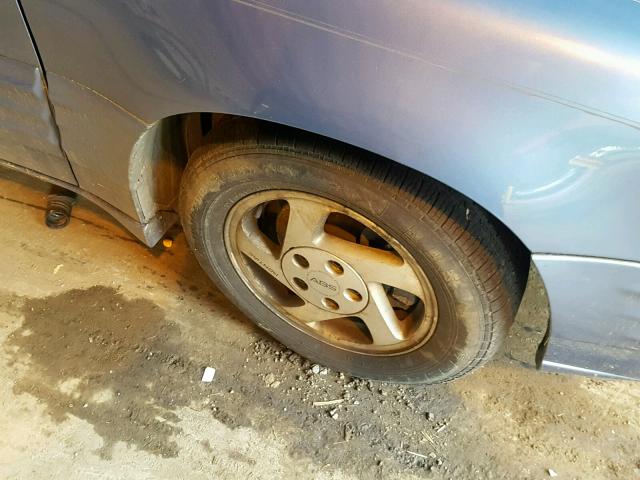 1G2NE12E3XM876137 - 1999 PONTIAC GRAND AM S BLUE photo 9