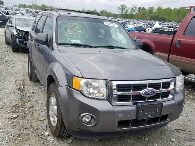 1FMCU0DG7BKA53743 - 2011 FORD ESCAPE XLT GRAY photo 1