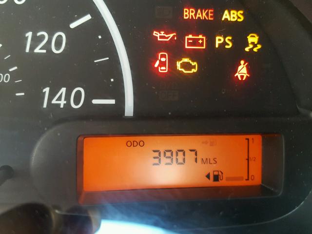 3N1CN7AP3KL813036 - 2019 NISSAN VERSA S BLACK photo 8