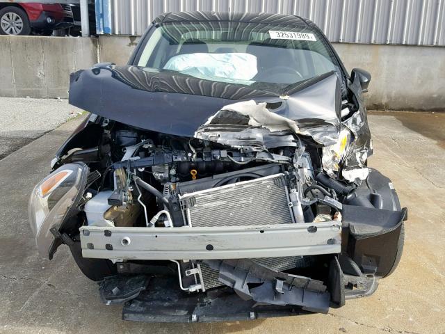 3N1CN7AP3KL813036 - 2019 NISSAN VERSA S BLACK photo 9