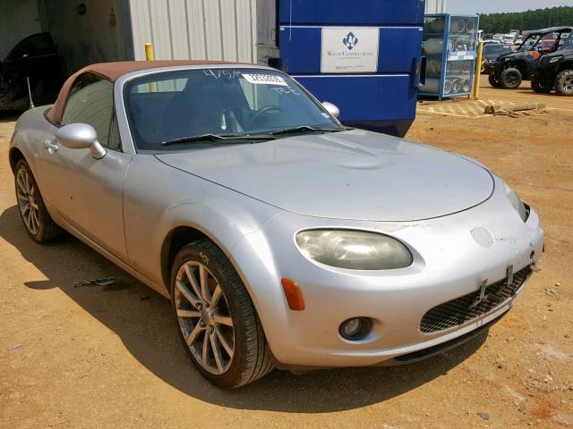 JM1NC25F260116542 - 2006 MAZDA MX-5 MIATA SILVER photo 1