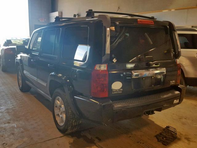 1J8HG582X6C255031 - 2006 JEEP COMMANDER 黑色 照片 3