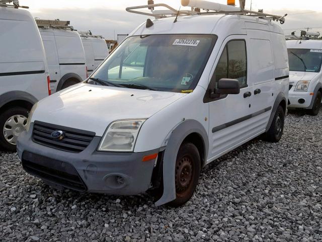 NM0LS7ANXBT050736 - 2011 FORD TRANSIT CO WHITE photo 2