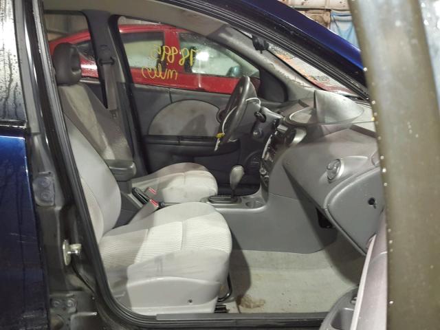 1G8AJ55F37Z205209 - 2007 SATURN ION LEVEL BLUE photo 5