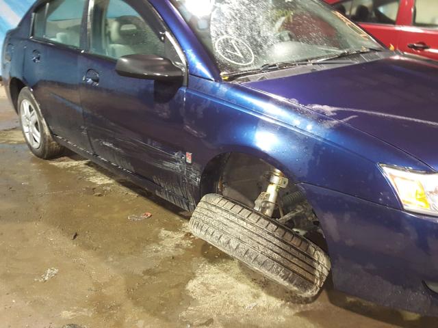 1G8AJ55F37Z205209 - 2007 SATURN ION LEVEL BLUE photo 9