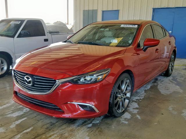 JM1GJ1W59G1460668 - 2016 MAZDA 6 GRAND TO RED photo 2