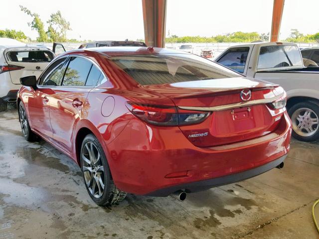 JM1GJ1W59G1460668 - 2016 MAZDA 6 GRAND TO RED photo 3