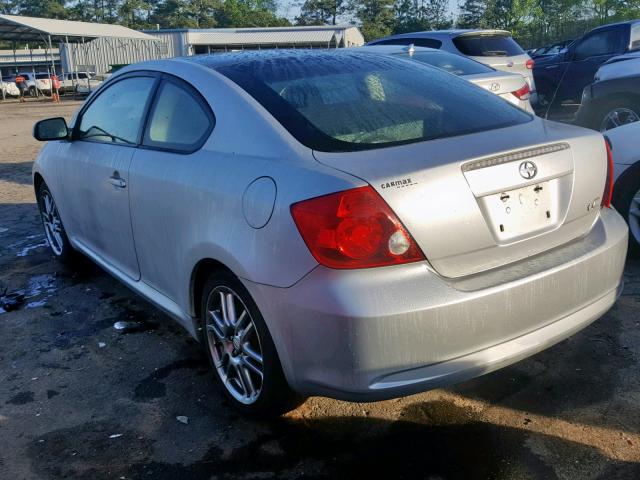 JTKDE167060075344 - 2006 TOYOTA SCION TC SILVER photo 3