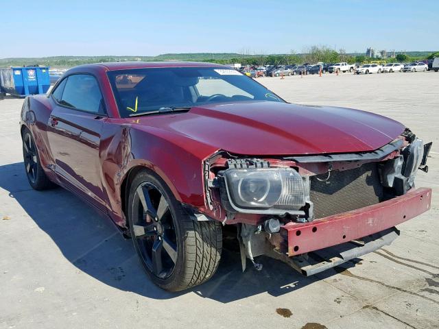 2G1FK1EJ7A9174031 - 2010 CHEVROLET CAMARO SS BURGUNDY photo 1