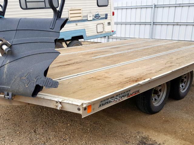 5KTSS2028EF522728 - 2014 UTILITY TRAILER SILVER photo 9