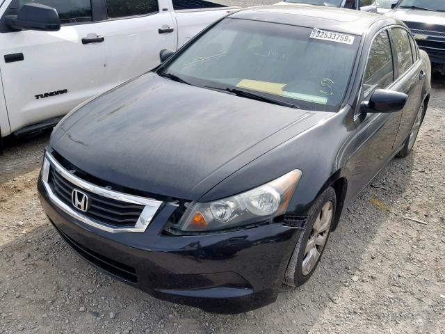 1HGCP26849A091610 - 2009 HONDA ACCORD EXL BLACK photo 2