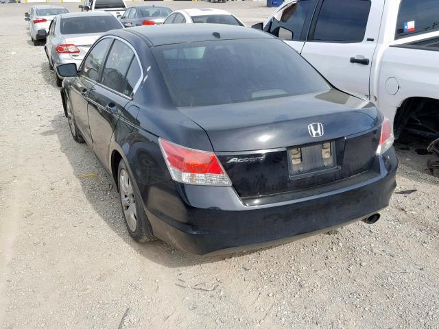 1HGCP26849A091610 - 2009 HONDA ACCORD EXL BLACK photo 3