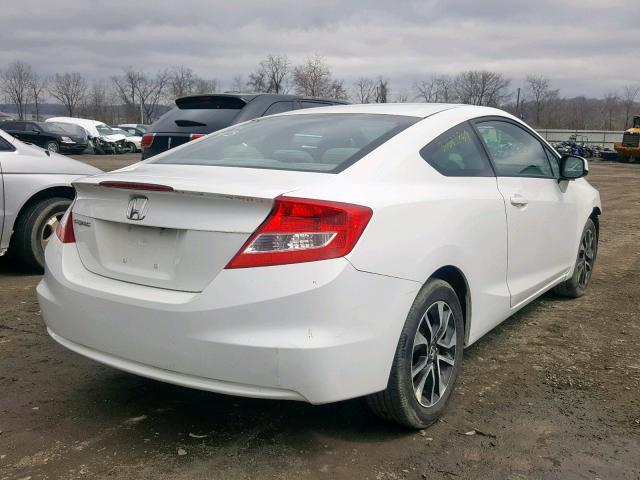 2HGFG3B07DH529713 - 2013 HONDA CIVIC EXL WHITE photo 4