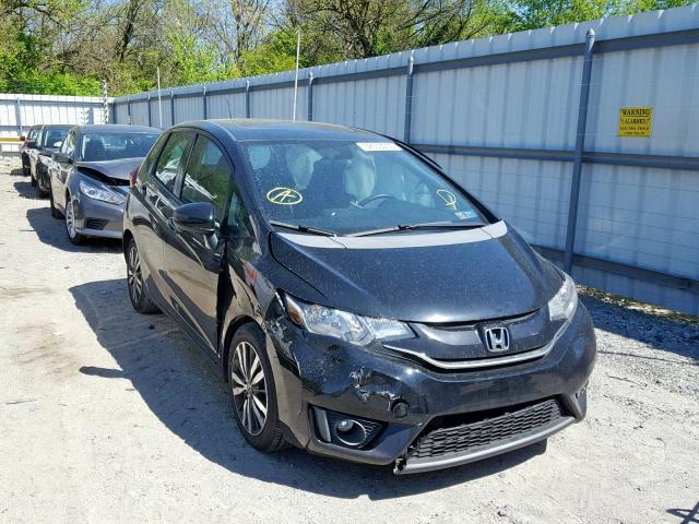 3HGGK5H84FM702135 - 2015 HONDA FIT EX BLACK photo 1