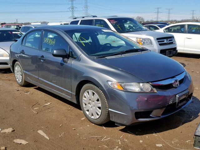 19XFA1F39AE062827 - 2010 HONDA CIVIC VP GRAY photo 1