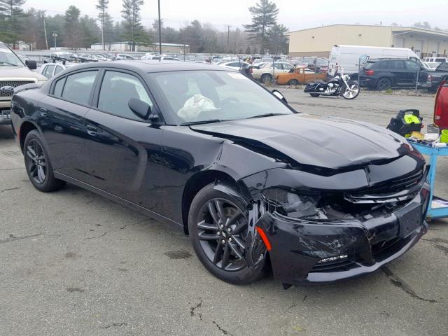 2C3CDXJG8KH580574 - 2019 DODGE CHARGER SX BLACK photo 1