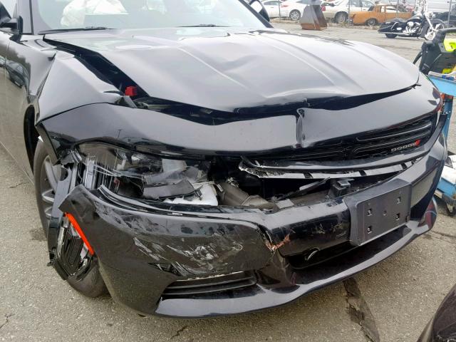 2C3CDXJG8KH580574 - 2019 DODGE CHARGER SX BLACK photo 9