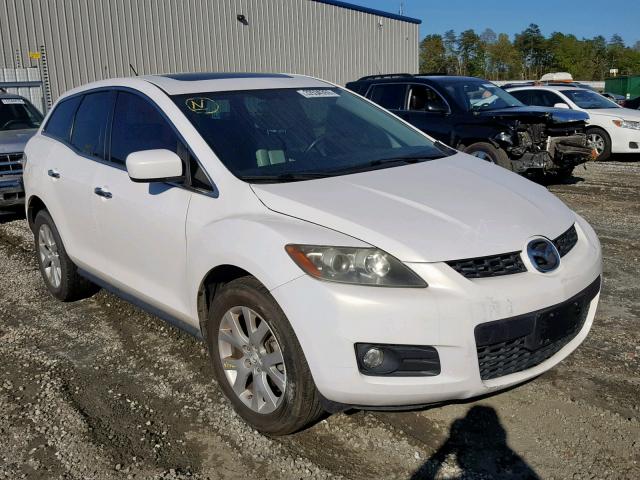 JM3ER293380193526 - 2008 MAZDA CX-7 WHITE photo 1