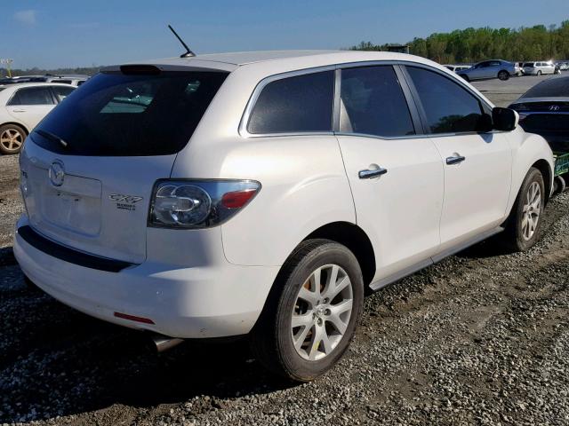 JM3ER293380193526 - 2008 MAZDA CX-7 WHITE photo 4