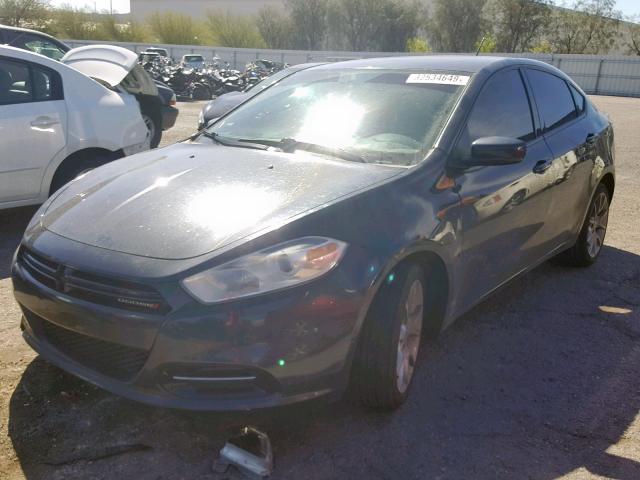 1C3CDFBA0DD337698 - 2013 DODGE DART SXT BLACK photo 2